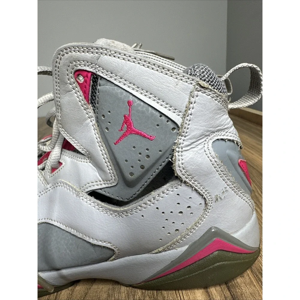 Nike Air Jordan Sz 8.5Y Gray Athletic Shoe Sneakers‎ 342774-018